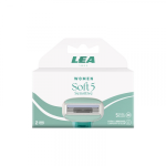 LEA Women Soft 5 Sensitive Refill 2 Units Vahetatavate otsikute t&auml;iendus 2vnt