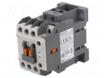 Contactor: 3-pole | NO x3 | Auxiliary contacts: NO + NC | 400VAC | 18A