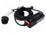 EMobility: charger | 2x0.5mm2,3x2.5mm2 | 230VAC | 3.7kW | IP55 | 5m | 16A