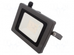 Lamp: LED flood light | 30W | 230VAC | 4000K | CRImin: 80 | 2700lm