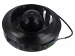 Fan: AC | radial | 230VAC | &Oslash;225x69mm | 825m3/h | ball | 2650rpm | IP44
