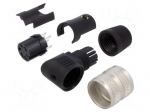 Connector: M16 | plug | female | PIN: 5 | 6A | 150V | 682 | soldering | IP40
