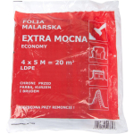 T&ouml;&ouml;riistad ja m&otilde;&otilde;teseadmed // K&auml;sit&ouml;&ouml;riistad ja k&auml;sit&ouml;&ouml;riistade komplektid // Folia budowlana ldpe 4*5m, extra mocna(grub.: ok.45 mikro-m)
