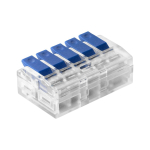 Uued tooted // Złączka instalacyjna zaciskowa 5-przewodowa; na dowolny przew&oacute;d 0,75-4mm?; IEC 450V/32A  50 szt.