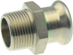 Press male connector,KAN-therm Inox 54x2"