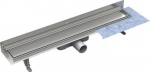 Linear shower drain next to wall DUO 600 VOGI,