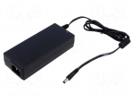 Power supply: switching | 12VDC | 7.5A | Out: 5,5/2,5 | 90W | 90&divide;264VAC