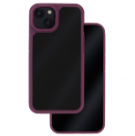 Back panel cover iLike Samsung Galaxy A25 5G (global) maroon Color Shock case Burgundy