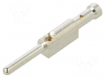 Contact | male | EPIC H-Q | silver plated | 2.5mm2 | grounding contact