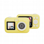SJCam FunCam Plus Digital Camera for Kids 10MP HD 1080p 2.4" LCD 650mAh Battery Yellow