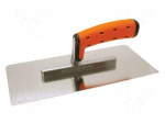 Finishing trowel | rounded edges | L: 270mm | W: 130mm