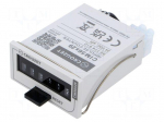 Counter: electromechanical | mechanical indicator | pulses | 999999