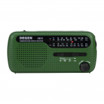 Emergency radio PNI Degen DE13, FM-AM-SW, with solar power, accumulator or AAA batteries, SOS functions, flashlight, signal light