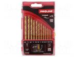 Drill set | for metal | metal,steel | 13pcs.