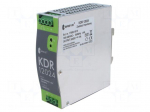 Power supply: switching | 120W | for DIN rail mounting | OUT: 1 | KDR
