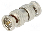 Connector: BNC | plug | straight | PTFE