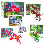 M&auml;nguala | PC | Konsoolid | Tarvikud // Harivad m&auml;nguasjad | Interaktiivsed | Loomingulised | Kunstilised // Klocki Konstrukcyjne Zestaw Dinozaur Robot 2w1 145-161 el. Mix
