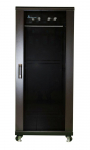 Extralink Rackmount cabinet 27U 600x1000 Black standing