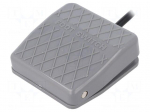 Switch: foot | Stabl.pos: 1 | SPDT | 10A/250VAC | Leads: 1m lead | IP50
