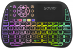 Keyboard Savio ARGB Mini Bluetooth + 2.4 GHz Black