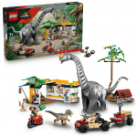 LEGO 76973 Jurassic World Raptor & Titanosaurus Tracking Mission Construction