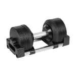 Spordiks ja aktiivseks puhkuseks // Spordikaubad ja varustus // Hantel żeliwny regulowany automat 24 kg, skok co 1kg, REBEL ACTIVE