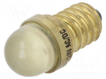 LED lamp | yellow | E14 | 24VDC | 24VAC