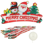 Led Decoration on the window 45cm Merry Christmas