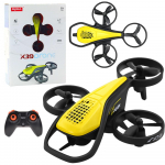 M&auml;nguala | PC | Konsoolid | Tarvikud // Raadio teel juhitavad m&auml;nguasjad ja tarvikud // Mini Dron Zdalnie Sterowany RC Syma X36 Czteroosiowy Akrobacje Ż&oacute;łty