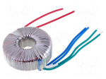 Transformer: toroidal | 100VA | 230VAC | 10V | 10V | 5A | 5A | 1.1kg | &Oslash;: 97mm