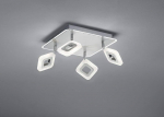 TRIO 671930406 PARODOX griestu lampa 4x4,3W LED SMD 3000K 400lm