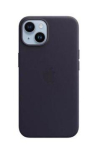 Back panel cover Apple iPhone 14 Leather Case with MagSafe Ink