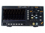 Oscilloscope: digital | Ch: 2 | 150MHz | 1Gsps | 20Mpts | LCD 7" | SDS
