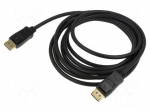 Cable | DisplayPort plug,both sides | PVC | DisplayPort 1.4 | 3m
