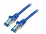 Patch cord | S/FTP | Cat 6a | RJ45 plug,both sides | stranded | Cu | 3m