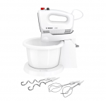 Bosch | Mixer | CleverMixx MFQ2600G | Mixer with bowl | 375 W | Number of speeds 4 | Turbo mode | White