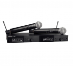 Shure SLXD24DE/SM58-G59 - dual digital wireless system with two transmitters/handheld microphones (470 - 514 MHz)