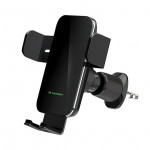 Auto holder Wozinsky  Wozinsky WEDZ-3Y8S clamp car holder with 15W inductive charger for phone on the air vent - black