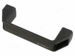 Holder | technopolymer PA | black | H: 41mm | L: 137mm | W: 26mm | ESD