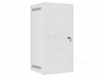 Enclosure: rack cabinet | Standard: 10" | 12U | grey | Z: 310mm | X: 280mm