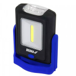 K&auml;eshoitavad ja Peas Kinnitatavad LED taskulambid // LED taskulambid // Latarka 1w cob led + 3led, prostokątna z podstawą, z bater.