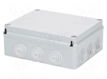 Enclosure: junction box | X: 215.5mm | Y: 270.5mm | Z: 98mm | wall mount
