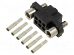 Connector: wire-wire/PCB | plug | female | PIN: 6 | Datamate J-Tek | 3A