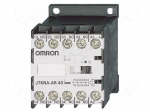 Contactor: 4-pole | NO x4 | 24VDC | 2A | for DIN rail mounting | W: 45mm