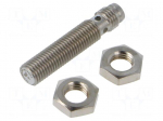 Sensor: inductive | OUT: PNP / NO | 2mm | 10&divide;30VDC | M8 | Connection: M8