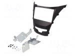 Radio frame | SsangYong | 2 DIN | black