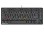 Klawiatura przewodowa A4Tech Bloody MS76 USB Magnetic Iron Grey