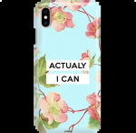 Fusion Actualy I Can Back Case Silikona Aizsargapvalks Priek&scaron; Apple iPhone 11 Pro Gai&scaron;i Zils
