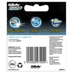 Gillette Mach3 Turbo Razor Blades for Men Blades Stronger Than Steel - Pack of 8
