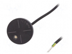 RFID reader | 35.8x21.5mm | 1-wire | 12V | f: 13,56MHz | Range: 40mm
